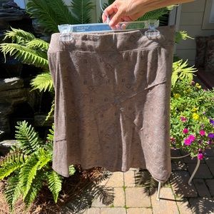 Toad & Co Taupe Skirt